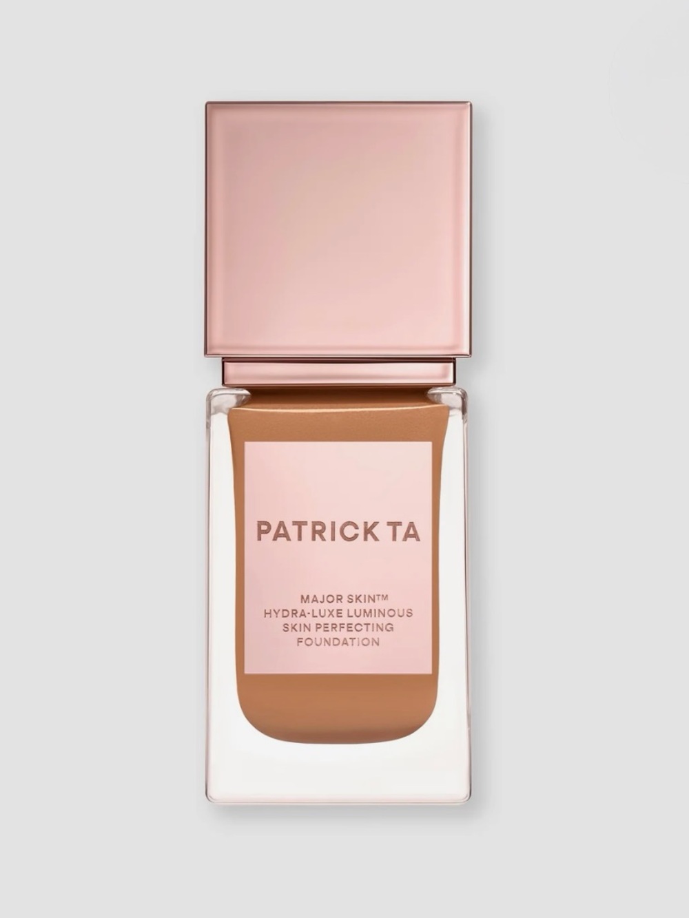 NEW patrick ta foundation major skin hydra luxe foundation peachy neutral